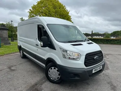 Used Ford Transit 125 HP (91 kW) 2016 White MPV