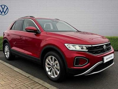 Used VW T-Roc Match 150 HP (110 kW) 2025 Red SUV