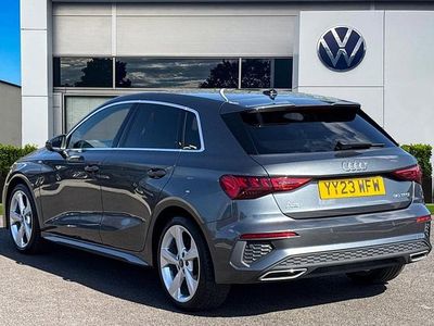 Used Audi A3 Sportback S-Line 110 HP (80 kW) 2023 Grey Hatchback