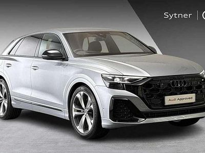 Silver Used 2025 Audi Q8 Black Edition SUV | £59,500 (Expensive)