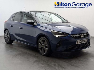 Used Vauxhall Corsa-e Elite 100 kW (136 HP) 2020 Blue Hatchback