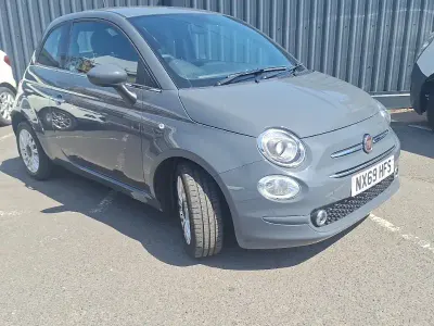 Used Fiat 500 Lounge 69 HP (50 kW) 2019 Grey Hatchback