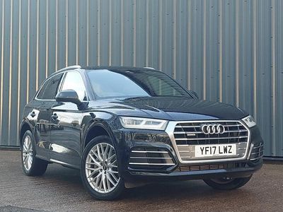 Black Used 2017 Audi Q5 S-Line SUV | £17,998 (Fair price)