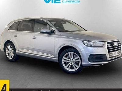 Used Audi Q7 S-Line 231 HP (169 kW) 2019 Silver SUV