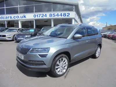 Used Skoda Karoq SE L 115 HP (84 kW) 2018 Grey SUV