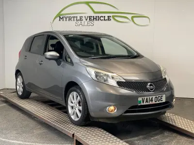 Used Nissan Note S 98 HP (72 kW) 2014 Grey Hatchback