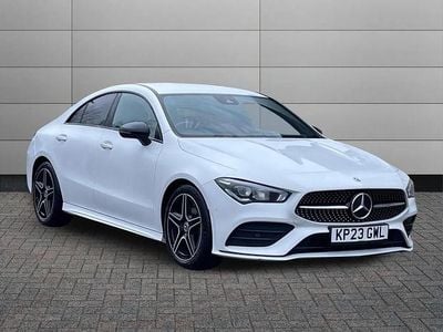 Used Mercedes CLA180 AMG Line Premium 136 HP (100 kW) 2023 White Sedan