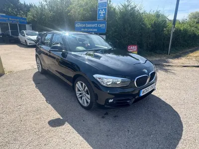 Used BMW 118 Sport Line 150 HP (110 kW) 2016 Black Hatchback