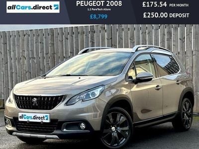 Grey Used 2017 Peugeot 2008 Allure SUV | £8,799 (Fair price)