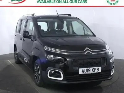 Used Citroën Berlingo Flair 102 HP (75 kW) 2019 Black MPV