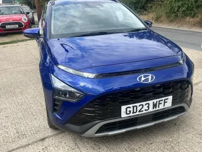 Used Hyundai Bayon Premium 101 HP (74 kW) 2023 Blue SUV