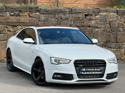 Used Audi A5 Black Edition 245 HP (180 kW) 2013 White Coupe