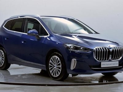 Used BMW 220 Active Tourer Luxury Line 168 HP (123 kW) 2022 Blue MPV