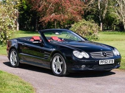 Used Mercedes SL55 AMG AMG 493 HP (362 kW) 2002 Black Cabriolet