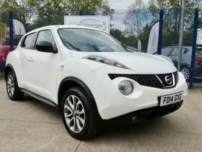 Used Nissan Juke N-TEC 110 HP (80 kW) 2014 White SUV