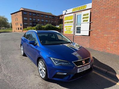 Second-hand Seat Leon FR 180 CP (132 kW) 2018 Albastru Break