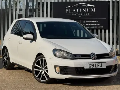 Used VW Golf VII GTD 170 HP (125 kW) 2012 White Hatchback