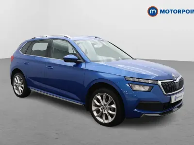 Used Skoda Kamiq SE L 95 HP (69 kW) 2020 Blue SUV