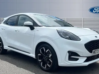 Used Ford Puma ST-Line X 125 HP (91 kW) 2023 White SUV