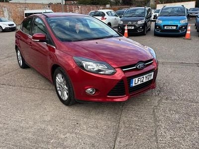 Red Used 2012 Ford Focus Titanium Hatchback | £2,850 (Good price)