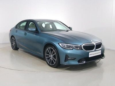 Used BMW 320 Sport Line 181 HP (133 kW) 2020 Blue Sedan