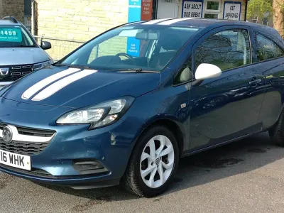 Używany Vauxhall Corsa 75 KM (55 kW) 2016 Niebieski Hatchback