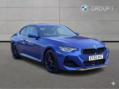 Used BMW 220 M Sport 181 HP (133 kW) 2022 Blue Coupe