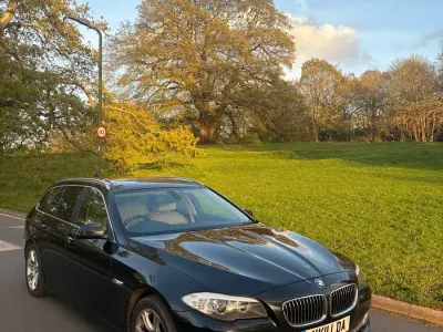 Used BMW 523 2011 Black Sedan