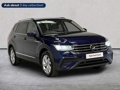 Used VW Tiguan Allspace Life 150 HP (110 kW) 2022 Blue SUV