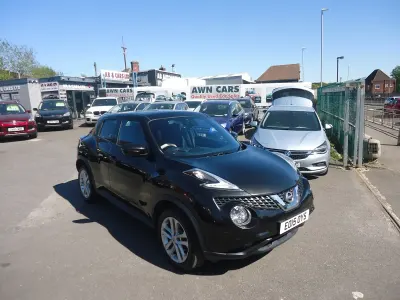 Used Nissan Juke Acenta Premium 110 HP (80 kW) 2014 Black SUV