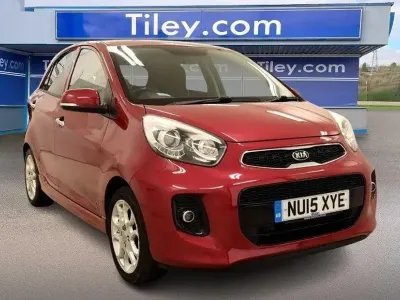 Used Kia Picanto 85 HP (62 kW) 2015 Pink Hatchback