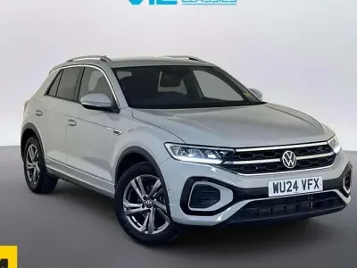 Usado VW T-Roc R-line 150 HP (110 kW) 2024 Cinzento SUV