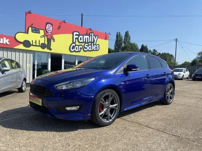 Used Ford Focus ST-Line X 2018 Blue Hatchback