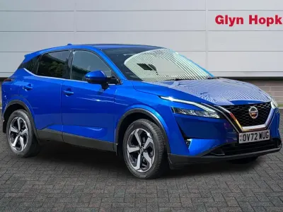 Used Nissan Qashqai N-Connecta 140 HP (102 kW) 2022 Blue SUV