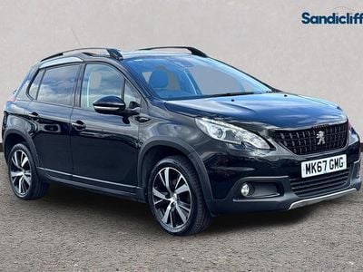 Used Peugeot 2008 GT-line 110 HP (80 kW) 2017 Black SUV