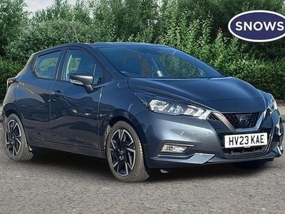 Used Nissan Micra Acenta 92 HP (67 kW) 2023 Grey Hatchback