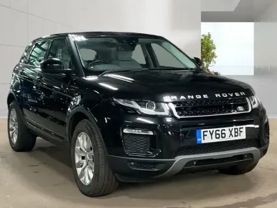 Used Land Rover Range Rover evoque SE 2016 Black Estate