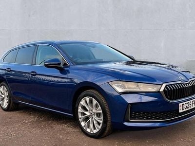 Used Skoda Superb SE L 150 HP (110 kW) 2025 Cobalt blue Estate
