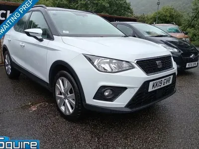 Used Seat Arona SE Technology 95 HP (69 kW) 2019 White SUV