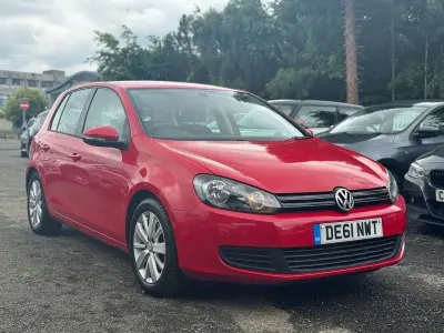 Used VW Golf VI Match 2011 Red Hatchback