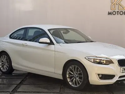 Used BMW 218 136 HP (100 kW) 2016 White Coupe