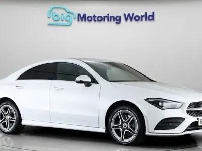 Used Mercedes CLA250e AMG Line Premium 218 HP (160 kW) 2022 White Coupe