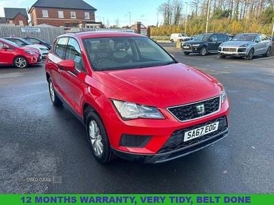 Used Seat Ateca Ecomotive 115 HP (84 kW) 2017 Red SUV