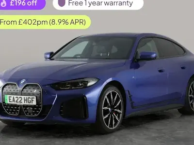 Used BMW i4 M Sport 250 kW (340 HP) 2022 Blue Sedan