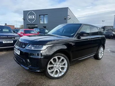 Second-hand Land Rover Range Rover Sport Autobiography Dynamic 306 CP (225 kW) 2019 Negru SUV