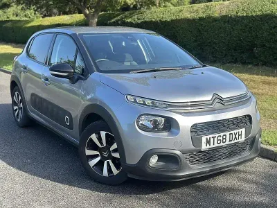 Used Citroën C3 Flair 80 HP (58 kW) 2018 Grey Hatchback