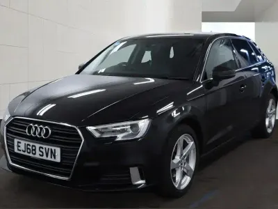 Used Audi A3 Sportback Sport 116 HP (85 kW) 2018 Black Hatchback