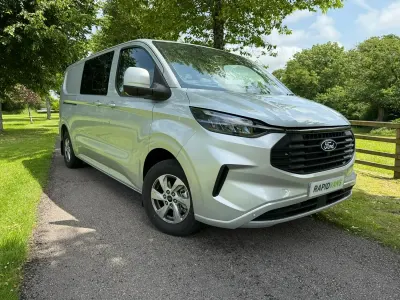 New Ford Transit Custom Limited 136 HP (100 kW) 2025 Silver Van