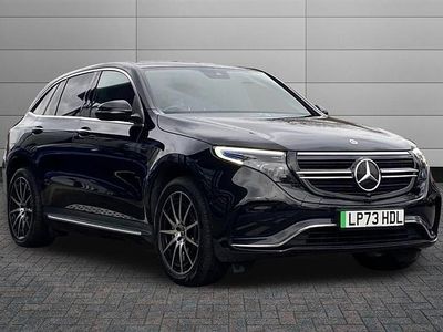 Used Mercedes EQC400 AMG line 300 kW (408 HP) 2023 Obsidian black SUV