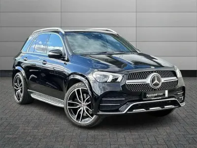 Begagnad Mercedes GLE400 AMG line 325 HK (239 kW) 2023 Svart SUV